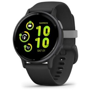 Garmin vivoactive 5 GPS Smartwatch - Schwarz/Schiefergrau