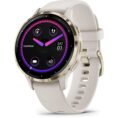 Garmin Venu 3S GPS Smartwatch - elfenbein/softgold