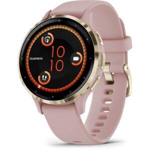 Garmin Venu 3S GPS Smartwatch - dust rose/softgold